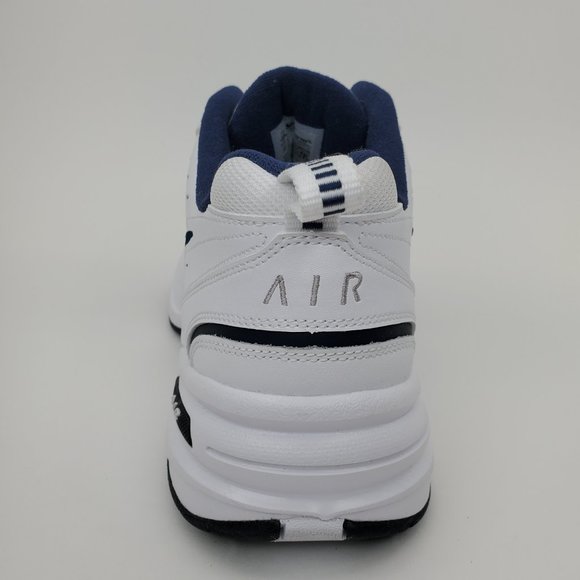 Nike Air Monarch IV Shoes White Silver Blue 415445-102 Men's 12 *LEFT SHOE ONLY* - Picture 6 of 10